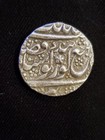 Sikh Empire  Ranjit Singh Nanakshahi Silver Rupee   Vs 1878 Stk M17