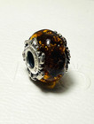 Disney The Lion King Murano Glass Charm Pandora Bead Amber Christmas Holidays