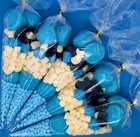 Personalised Pre Filled Boys Christening Communion Theme Sweet Cones Kids Party