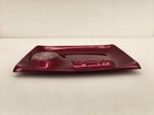 Vintage Budweiser Beer Ashtray Red  Bar Advertising Anheuser Busch 