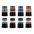 8-ring Designer Iron Ferrules     Multi-color  Fits  370     355  Shafts  12-pack