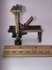 Vintage Playme Spain Miniature Printing Press Die Cast Pencil Sharpener