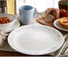 New Corelle Livingware Vitrelle Country Cottage 16 Piece Dinnerware Set Nib