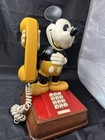 Mickey Mouse Telephone Walt Disney 1976 Mickey Mouse Phone Yellow Pants
