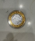 Rio Suites Hotel   Casino  10 Gaming Token  999 Fine Silver Las Vegas Nv