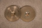 Vintage Zildjian 14  Thin Hi Hat Cymbals 706g 729g