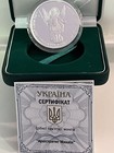 2017 Ukraine 1oz  999 Fine Silver Proof Coin   The Archangel Michael   