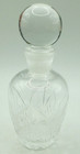 Beautiful Glass Perfume Bottle Dresser Clear Perfume Bottle With Stopper 