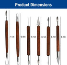 Clay Sculpting Tools Kit For Polymer Air Dry Pottery Ceramic Modeling