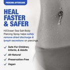 Sea Salt Body Piercing Spray - Saline Piercing Spray For Piercings   Body Mod   