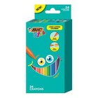 8 Pack Bic Kids Crayons  For Coloring  Assorted Colors  Wrap-free  24 Count