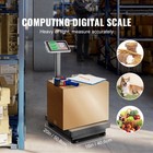 660 Lbs   0 1 Computing Digital Floor Platform Scale Shipping Postal Scale