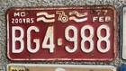 10 Pack Of Rustic worn License Plates From 10 Different States