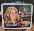 Both Bionic Woman Nm Vintage Lunchboxes And Advertisement 
