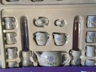 Vintage 41 Piece Children   s Porcelain Tea Set New Old Stock