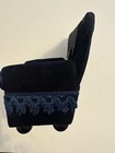 Dritz Midnight Blue Velour Chair Pin Cushion New In Box