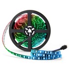 16 4ft 5m Smd 5050 Led Strip Lights Waterproof 300led Black Pcb Rgb Light Strips