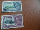 Stamps   Kgv Silver Jubilee Omnibus Hong Kong 1935  Set Of 4 Fine Used Wmkscript