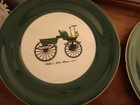 Set Of 4 10 Inch Antique Automobile Plates