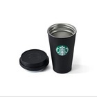 Starbucks Halloween Bear Plush Backpack Black Bag With Starbucks Coffee Cup 13oz