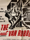 The Great Van Robbery - 1963 -original One Sheet - Interpol Crime Action  