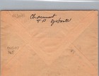 1947 Djibouti Somalia Coast French Colony Airmail Cover To Paris France