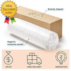 Support Plus 10  Queen Tight Top Medium Hybrid Mattress With Comfort Foam And Po