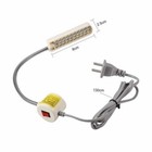 30 Led Sewing Machine Light  Us Plug Gooseneck Working Lamp With Magnetic Base