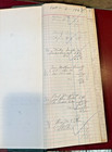 Old Vintage Store Ledger 1968 Old Pennsylvania Coal Town