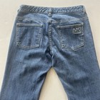Michael Kors Selma Flare Jeans Women   s Size 4 Mk Logo 30    X 32   