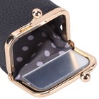 Vintage Leather Lipstick Case Holder With Mirror For Travel