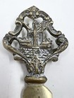 Vintage Nautical Brass Letter Opener Ship Maritime