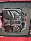Zippo Harley Davidson  Black Armor  360   Multicut Engraving Z Series 