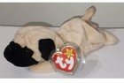 Ty Beanie Baby - Pugsly The Pug Dog  8 Inch  New Mwmts Plush Stuffed Animal Toy