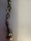 Vintage Estee Lauder Moonsilver Solid Perfume Compact Beaded Necklace