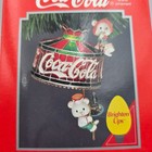 Coca-cola Enesco 1993 Brighten Ups Light Up Your Holidays With Coke Ornament