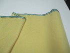 Antique French Millinery Velvet Fabric Cotton Silk Yellow