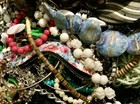Repurpose Diy Craft Art Repair Harvest Parts Pieces Broken Junk Jewelry Lot 5 