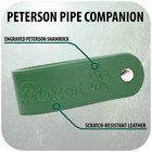 Peterson Pipes Genuine Leather Minimalist Pipe Stand - Shamrock Green