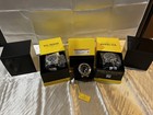 Invicta Aviator Mens Watch Quartz Chronograph Black Dial Silicone Strap 39888