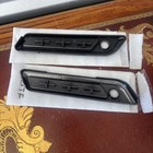 Pair Of Harley Matte Black Saddlebag Handle Reflection Plates 90200448 90200449