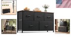Rustic Modern Dresser With 5 Removable Drawers - Ideal For Living Room   Office