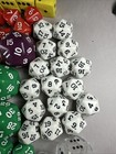Lot Of Dice  6 10 12 20 30 Sided Dice  Mental Math Games  Dungeon And Dragon