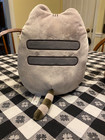 Pusheen Snackable Pizza Plush  Stuffed Animal For Ages 8 And Up  9 5     Gray