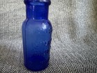 Antique Cobalt Blue Bromo Seltzer Bottle Emerson Drug Co Baltimore Md Medicine