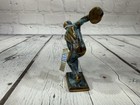 Antique Bronze Discobolus Oxidized Statue Disc Thrower Ancient Greek Vintage