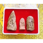 Set Phra Liang Phra Rod Phra Kong Wat Mahawan Temple Talisman Thai Buddha Amulet