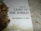 Miss America Pageant Program September 5-11 1977