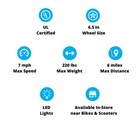 Hover-1 All-star Self-balancing Scooter Rideable Led Light Ul 2272 Compliant