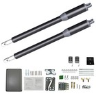 Heavy Duty Automatic Dual single Swing Gate Opener Kit   Remote For Fence Gate